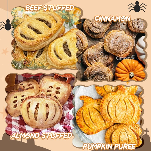 Cithway Halloween One-Press Hand Pie Maker – 3 Style Selections