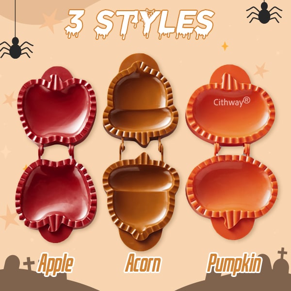 Cithway Halloween One-Press Hand Pie Maker – 3 Style Selections