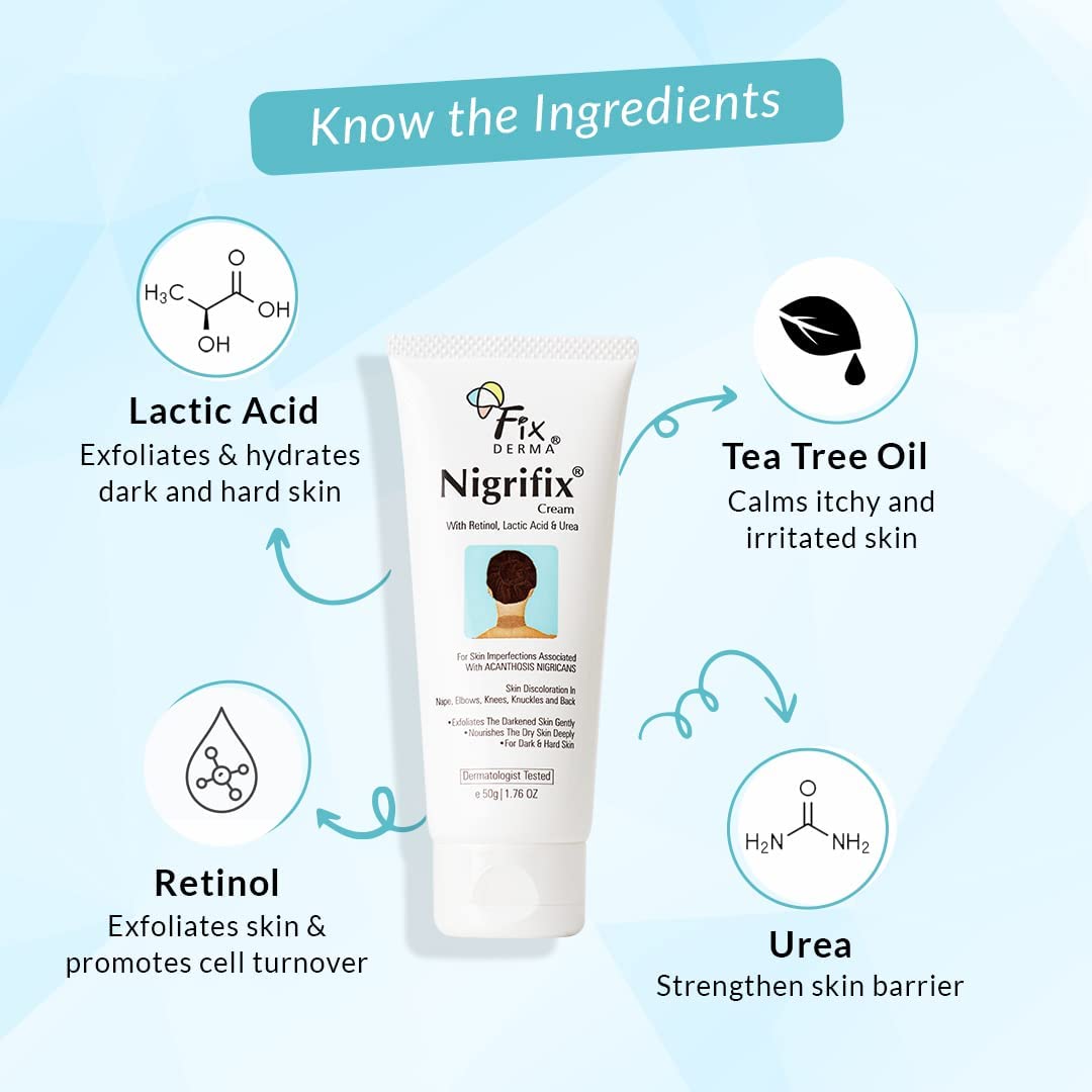 Fix Derma Nigrifix Cream – For Skin Imperfections Associated With Acanthosis Nigricans