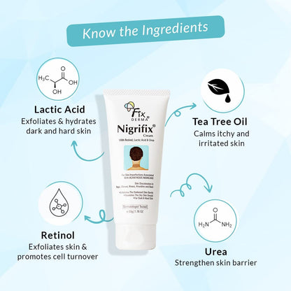 Fix Derma Nigrifix Cream – For Skin Imperfections Associated With Acanthosis Nigricans