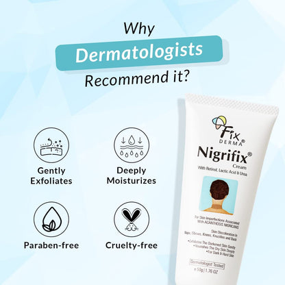 Fix Derma Nigrifix Cream – For Skin Imperfections Associated With Acanthosis Nigricans