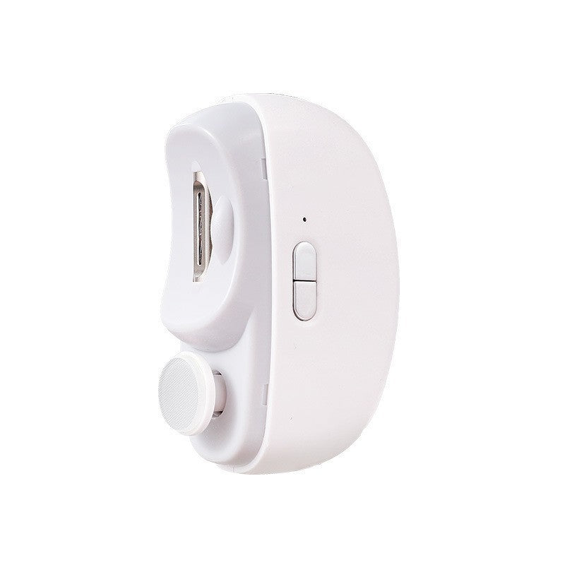 Electric Nail Clipper – 2-in-1 Trimming & Polishing with LED Light