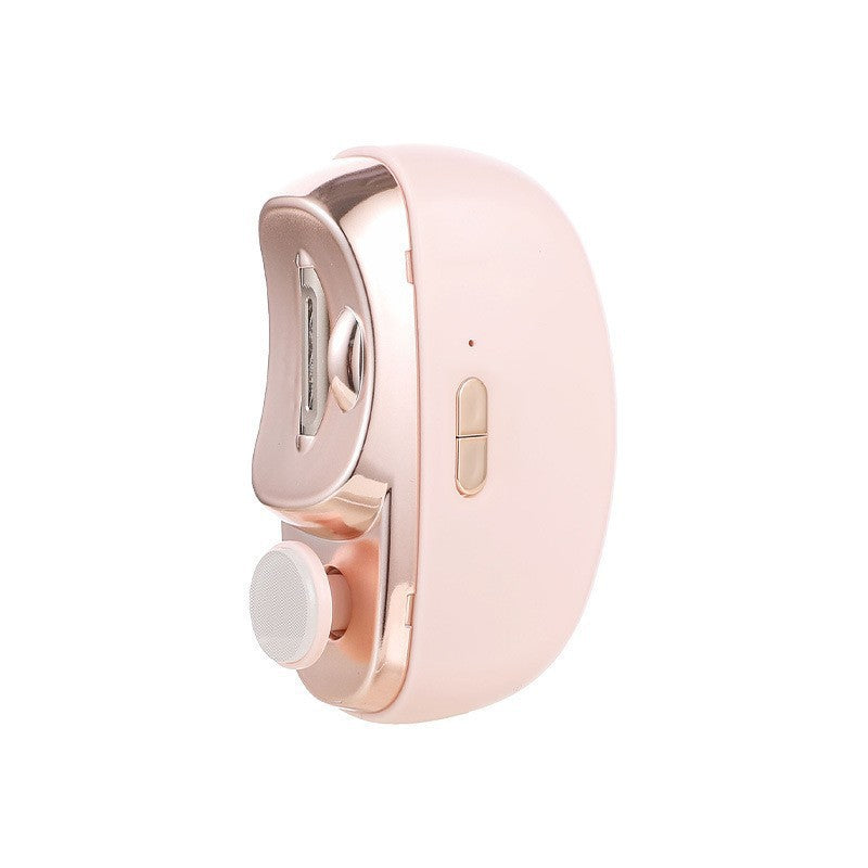 Electric Nail Clipper – 2-in-1 Trimming & Polishing with LED Light