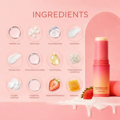 Strawberry Cream Flavored Solid Fragrance