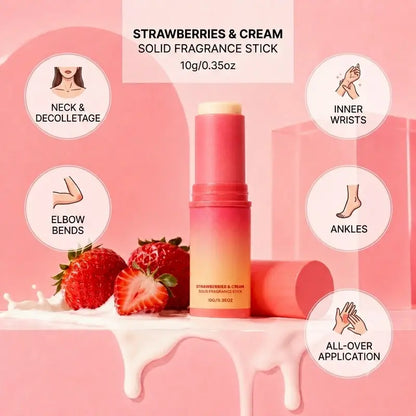 Strawberry Cream Flavored Solid Fragrance