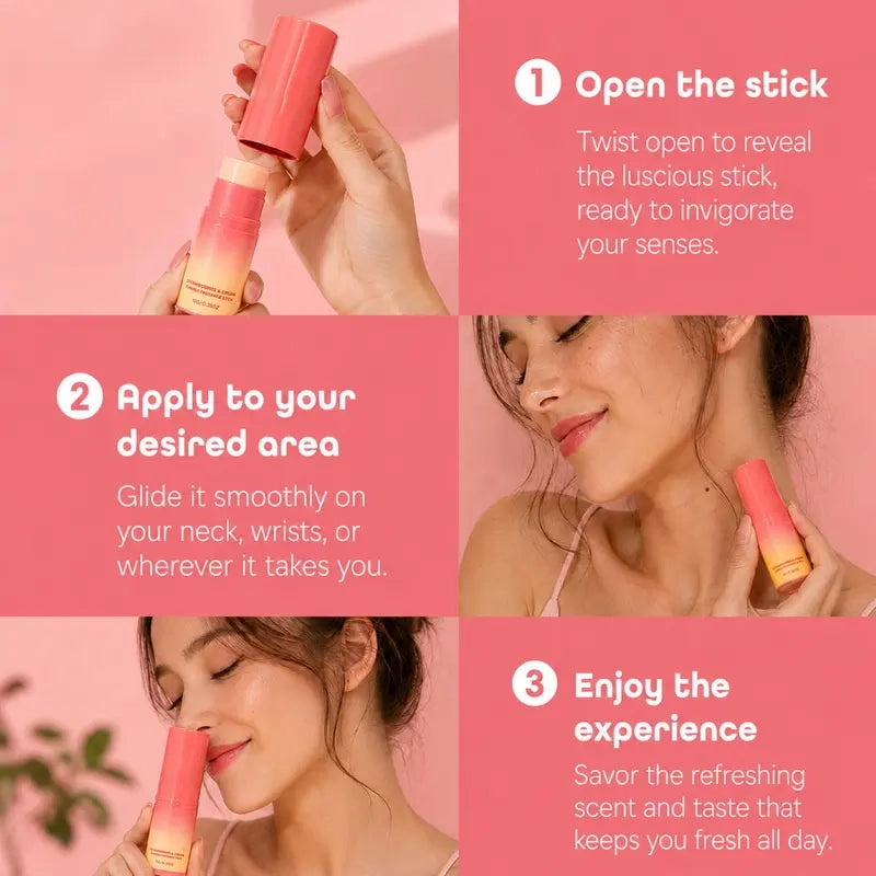 Strawberry Cream Flavored Solid Fragrance