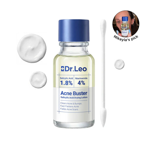 Dr.Leo Acne Buster Salicylic Acid Drying Lotion – Fast-Acting Spot Treatment