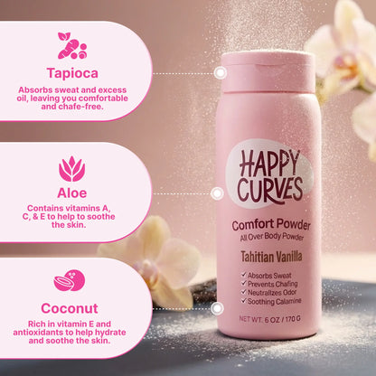 Comfort Powder – All Over Body Powder with Tahitian Vanilla