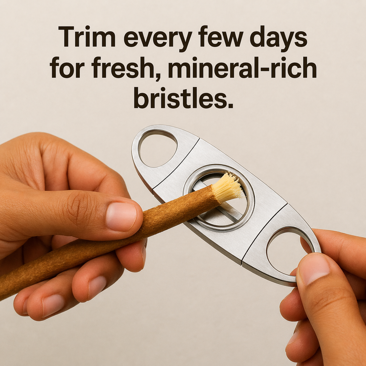🌿 Natural Miswak Toothbrush – A Simple, Plant-Based Way to Refresh Your Daily Oral Care