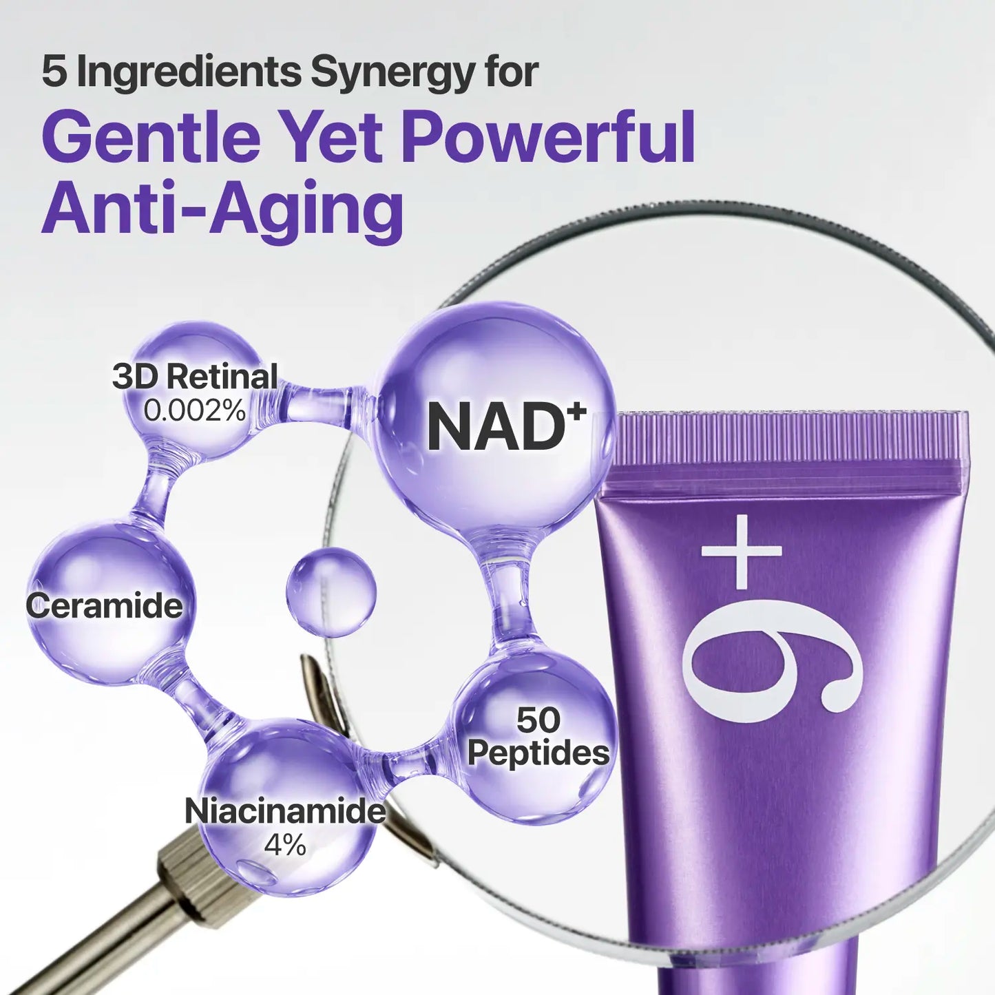 numbuzin No.9 NAD+ Retinal Volumetox Eye Cream Duo Set – All-in-One Anti-Aging Treatment