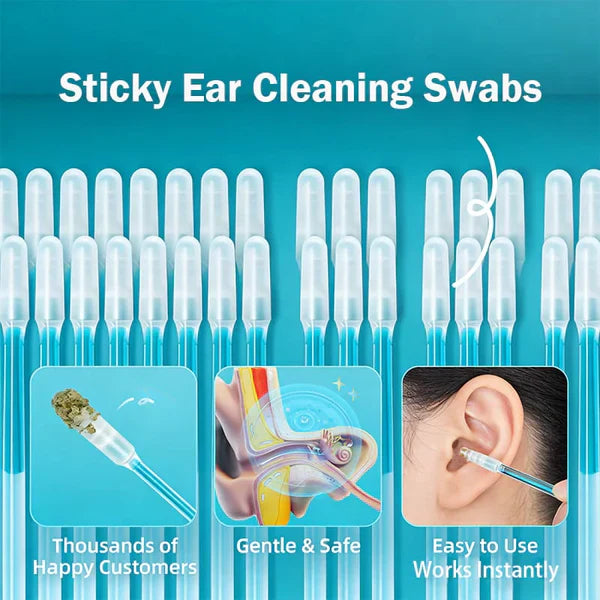 👂 Effortless Earwax Removal Stick ✨ Gentle, Sticky & Easy-to-Use Ear Cleaning Tool