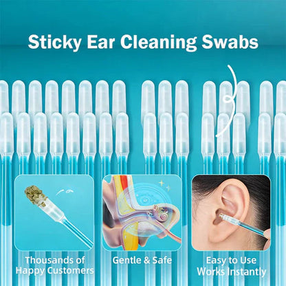 👂 Effortless Earwax Removal Stick ✨ Gentle, Sticky & Easy-to-Use Ear Cleaning Tool