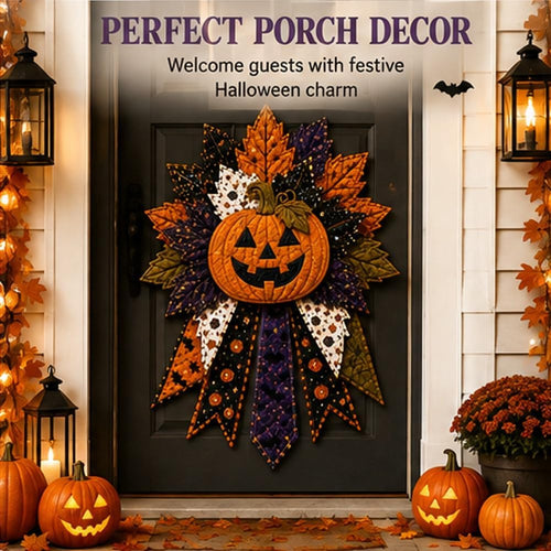 DIY Quilted Halloween Door Hanger Kit
