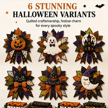 DIY Quilted Halloween Door Hanger Kit