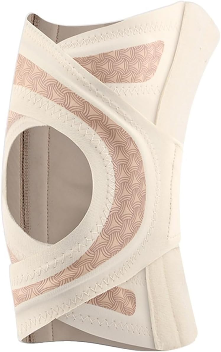 Adjustable Knee Brace with Side Stabilizers – Compression Support Sleeve for Knee Pain Relief