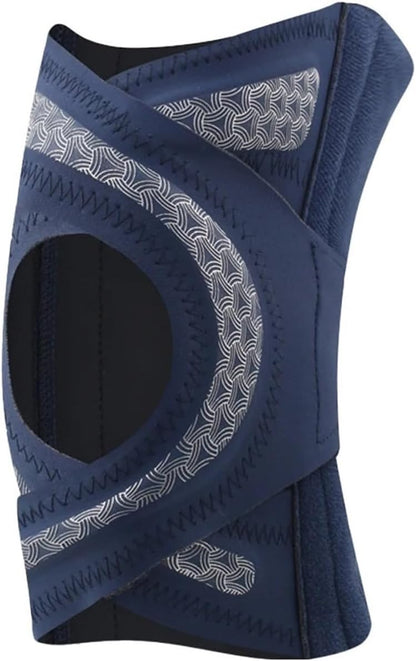 Adjustable Knee Brace with Side Stabilizers – Compression Support Sleeve for Knee Pain Relief