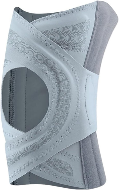 Adjustable Knee Brace with Side Stabilizers – Compression Support Sleeve for Knee Pain Relief