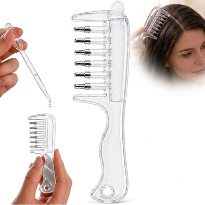 🔥Crystal Roller Scalp Oil Applicator Comb