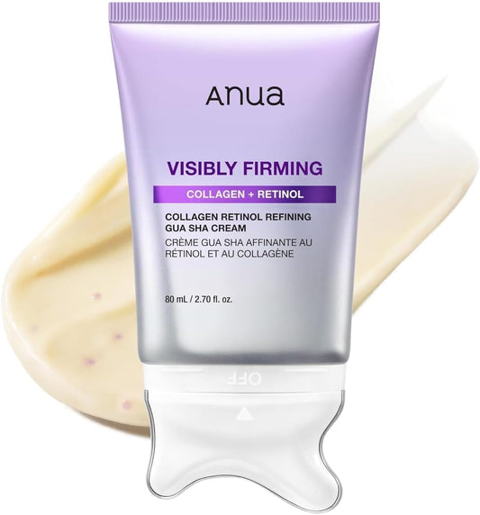 ANUA Collagen Retinol Refining Gua Sha Cream, 2.7 fl.oz