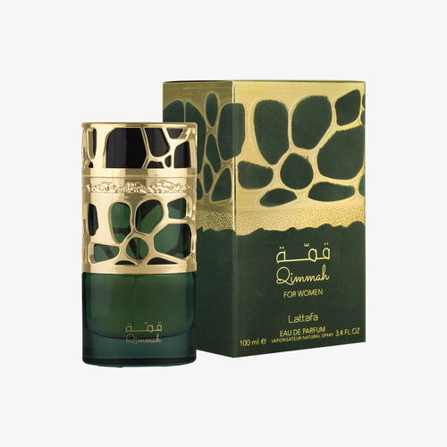 Lattafa Qimmah for Women Eau de Parfum Spray, 3.4 Ounce / 100 ml