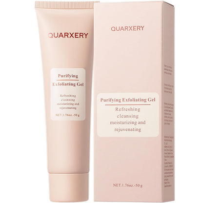QUARXERY Purifying Exfoliating Gel - Gentle Face & Body Cleanser