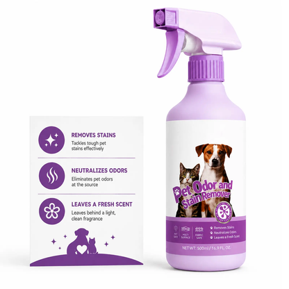 Pet Odor Eliminator & Stain Remover Spray
