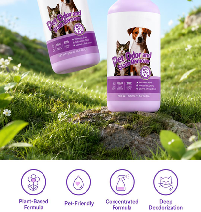 Pet Odor Eliminator & Stain Remover Spray