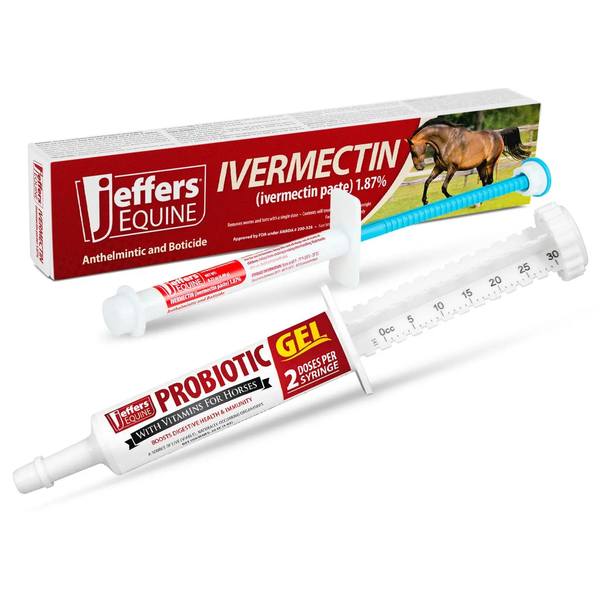 ❤️ Broad-Spectrum Horse Dewormer Gel – Ivermectin 1.87%