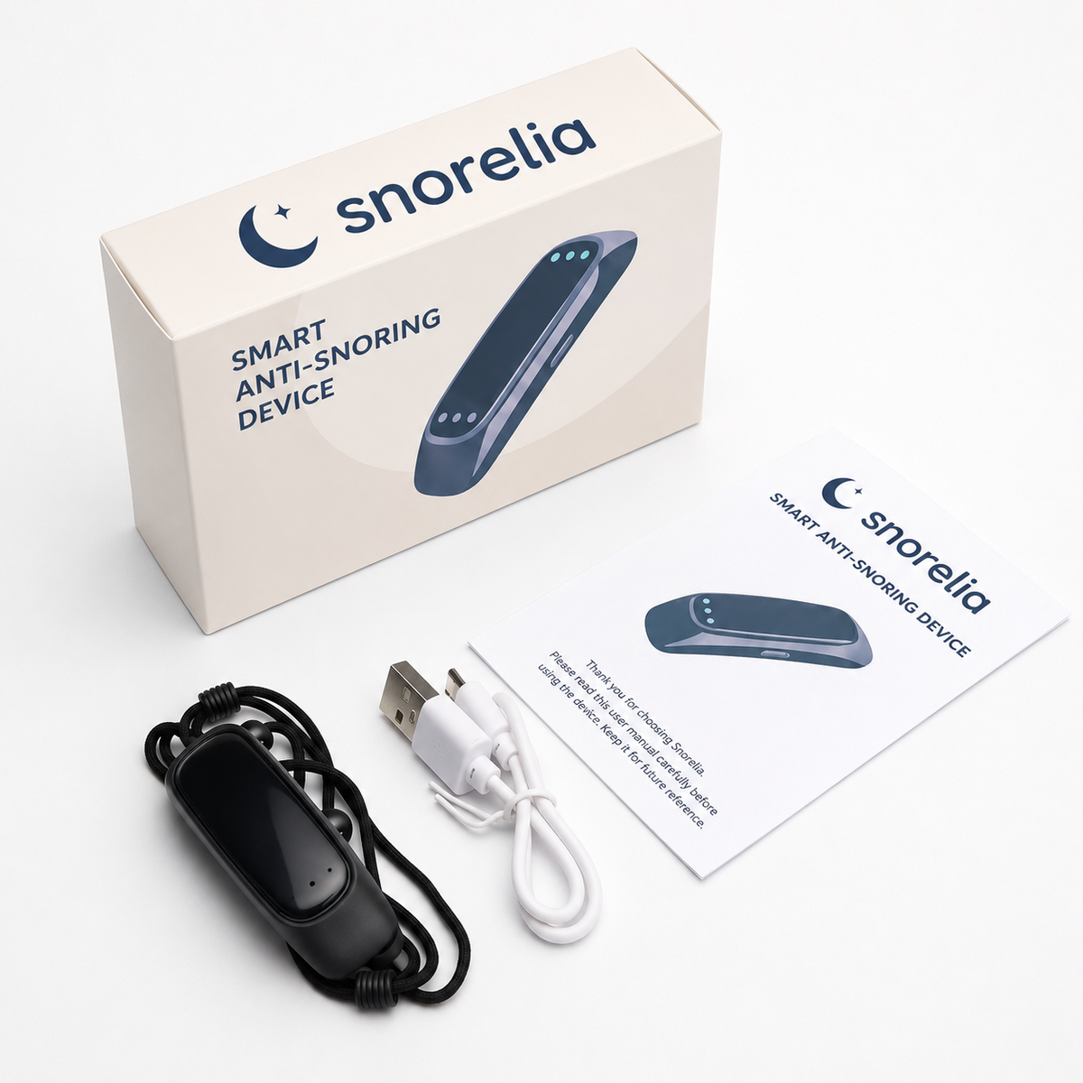 Smart Anti-Snoring Device for Better Sleep