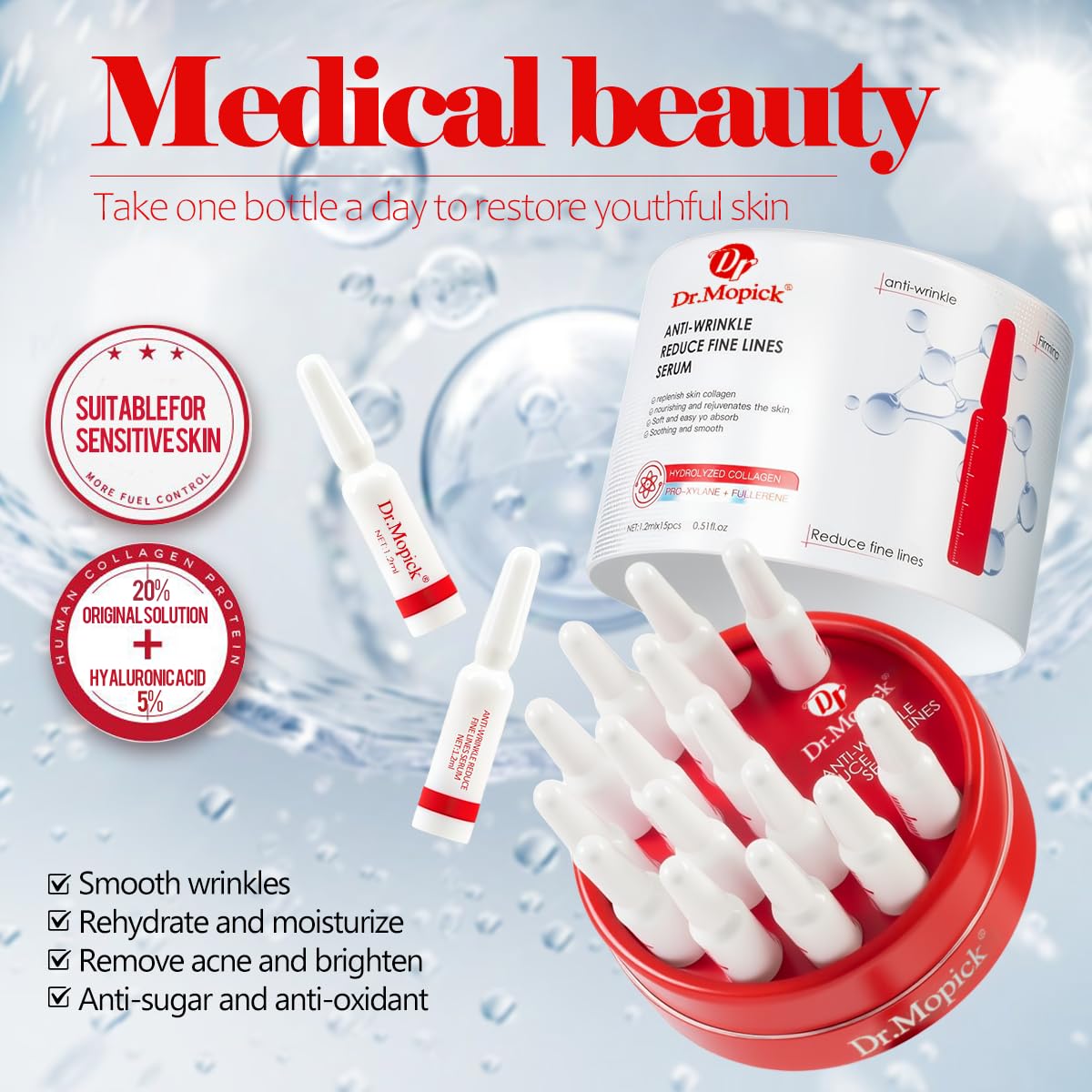 🎀Anti-Wrinkle Essence Serum – Firming & Anti-Aging Facial Treatment