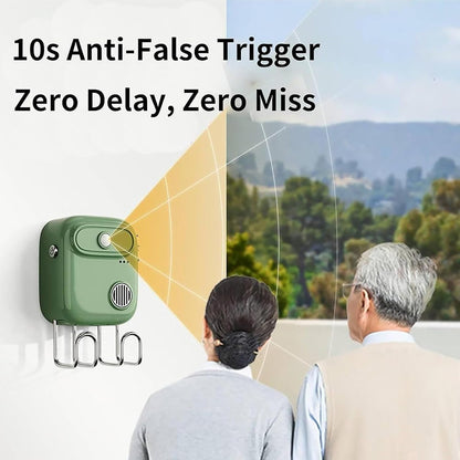 🎀Smart Voice Reminder Key Rack – Anti-Forget Voice Recorder with Motion Sensor