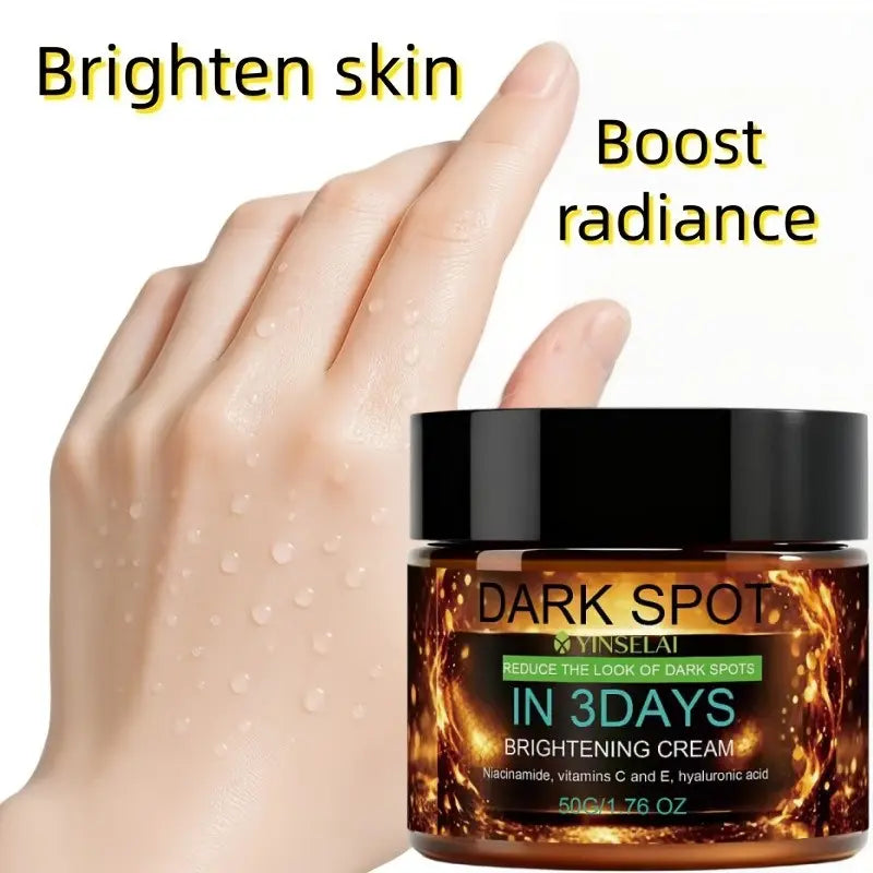 🎀Unisex Dark Spot Brightening Cream – Niacinamide, Hyaluronic Acid, Vitamin C & E