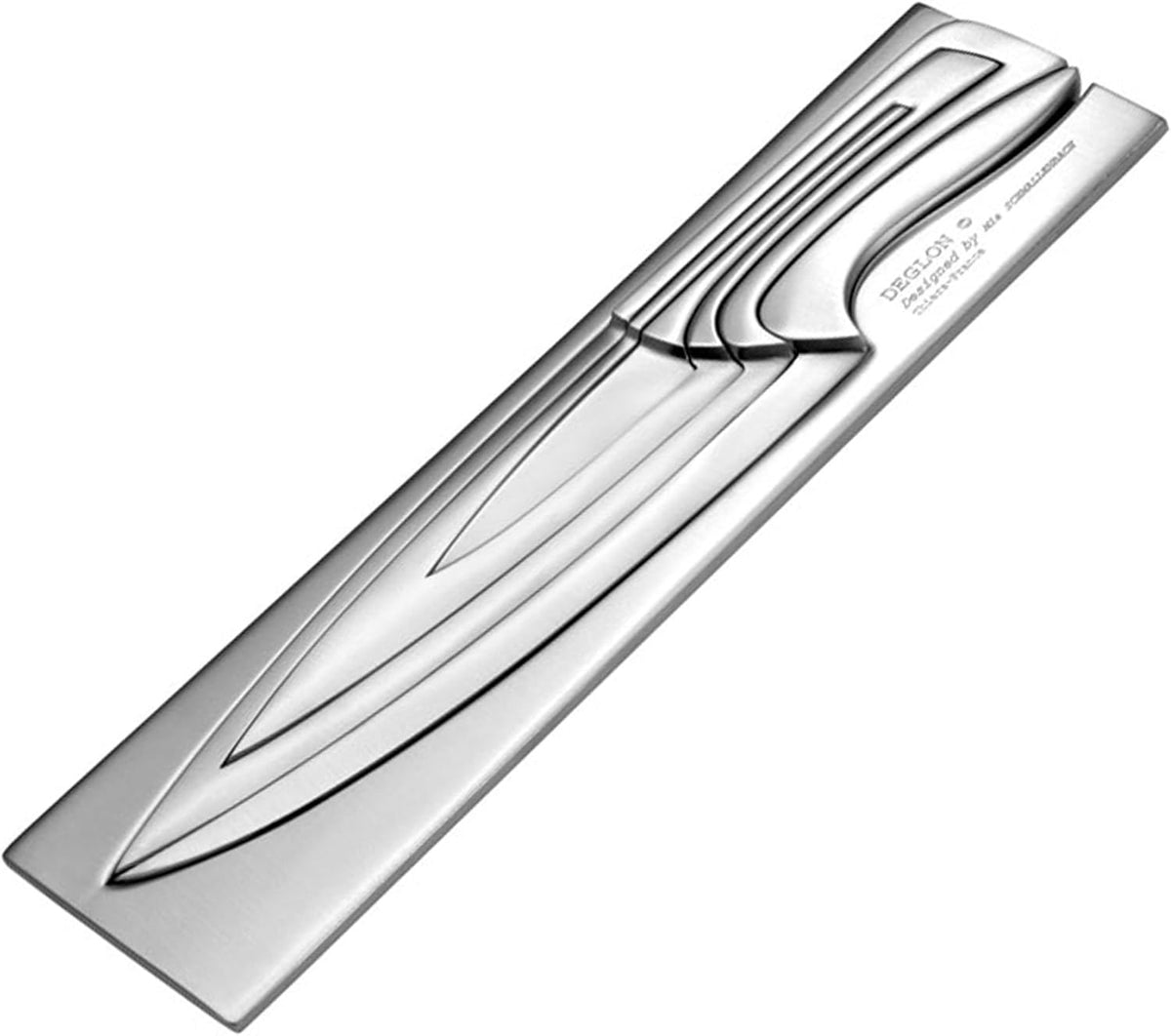 🎀Deglon Meeting Knife Set – 4-Piece Stainless Steel Knife & Block Set