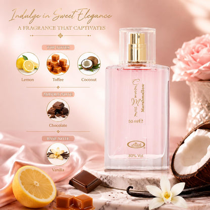 🎉Al-Rehab Choco Musk Marshmallow Eau de Parfum for Women - 50ml (1.65 oz)