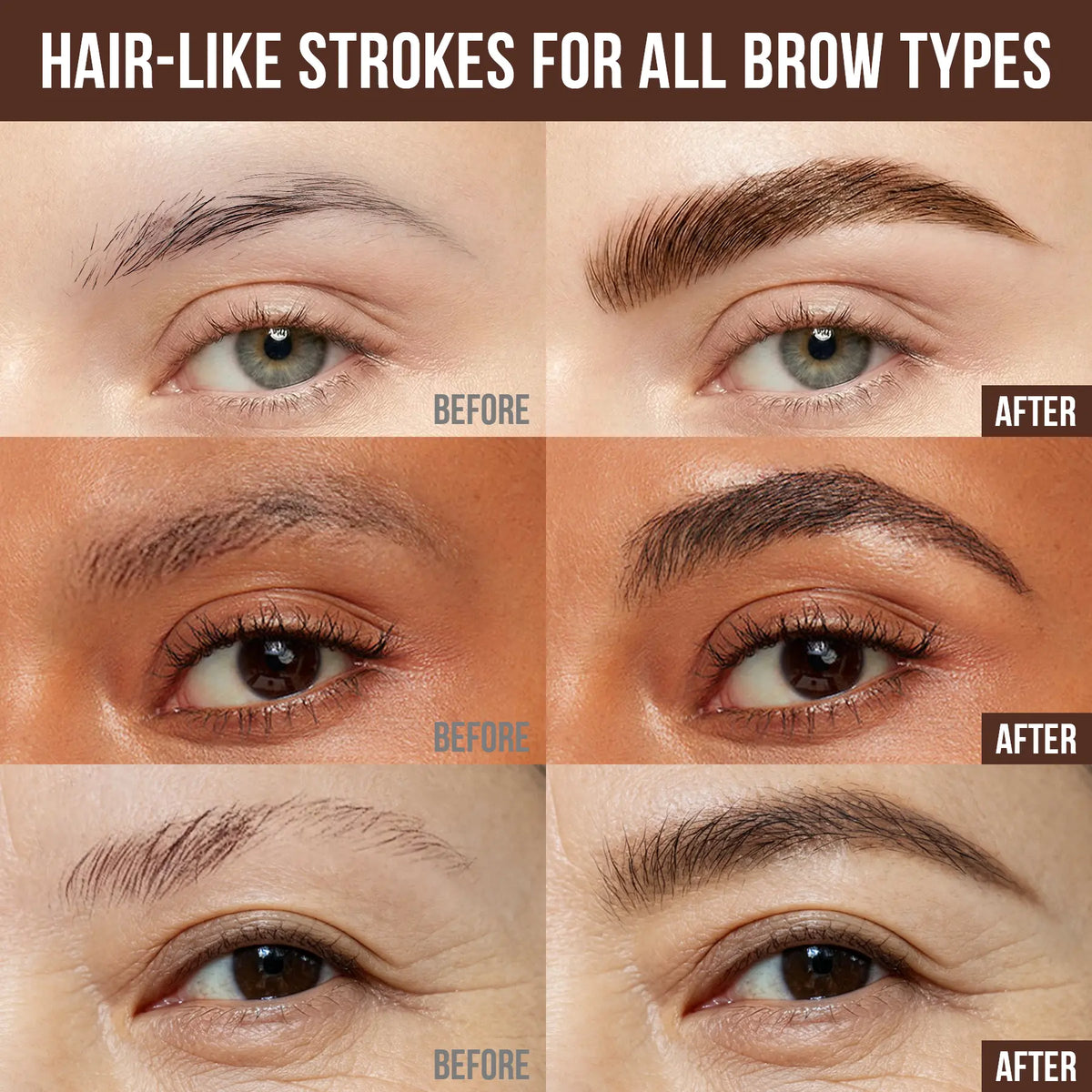 🎀6D Hair-Like Finish Multi-Use Unisex 2-in-1 Brows & Beard Pen