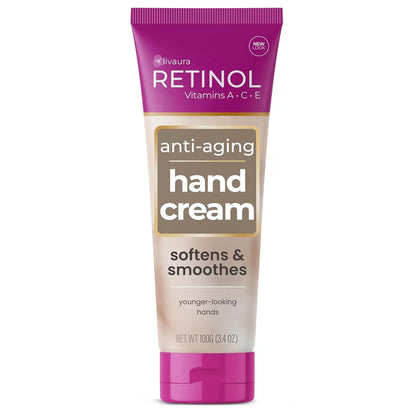 🎀Retinol Anti-Aging Hand Cream – Vitamin A Retinol + Vitamins C & E + Green Tea Extract