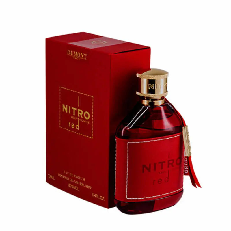 🎀Dumont Nitro Red For Men – 3.4 Oz Eau De Parfum Spray