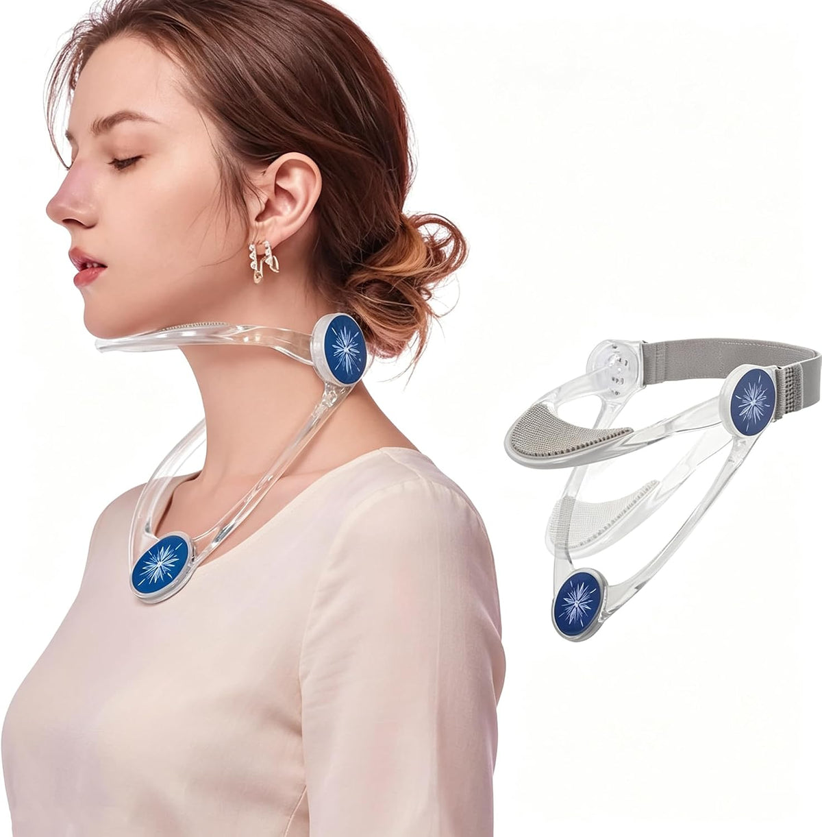 🎉360° Adjustable Neck Collar - Neck Support with Neck Stretcher