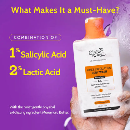 ❤️Smooth & Glow Body Wash – Exfoliate, Brighten & Renew
