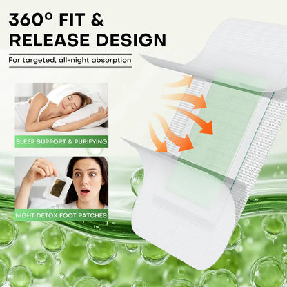 🎀Deep Cleansing Foot Pads – 30/50 Patches Natural Foot Detox