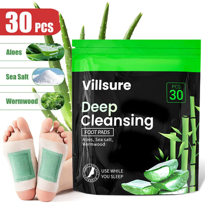 🎀Deep Cleansing Foot Pads – 30/50 Patches Natural Foot Detox