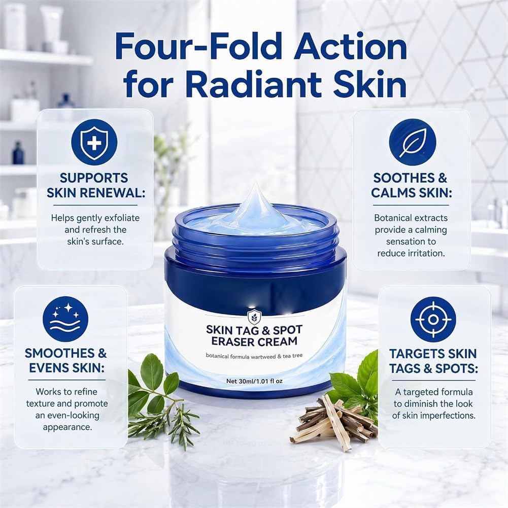 🎀7-Day Skin Tag Spot Eraser Cream – Improves Texture, Smoothing & Moisturizing