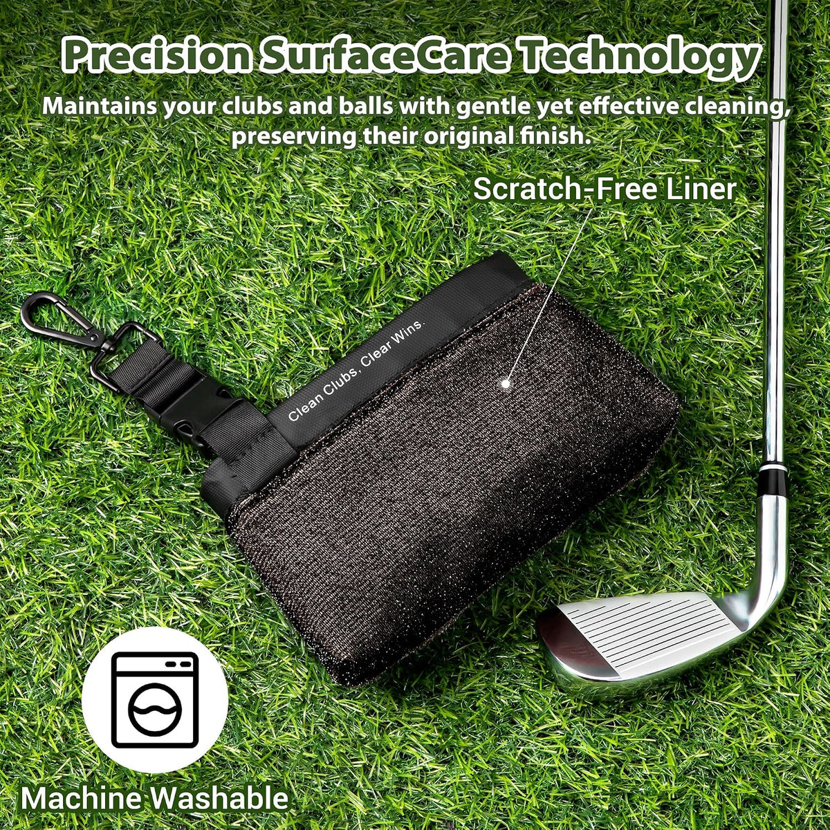 Golf Club & Ball Cleaner Bag