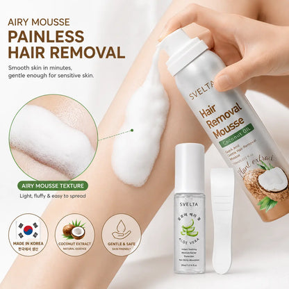 ❤️Bikini & Body Hair Removal Mousse – Gentle, Fast & Easy