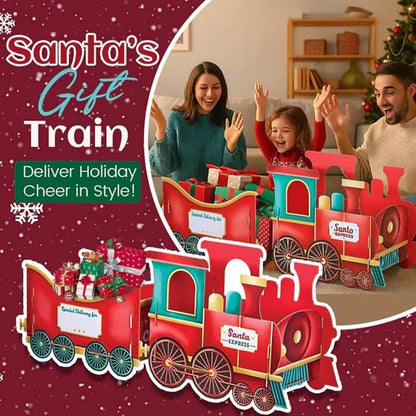 🎀Christmas Train Gift Box – DIY Santa's Gift Train, Deliver Holiday Cheer in Style