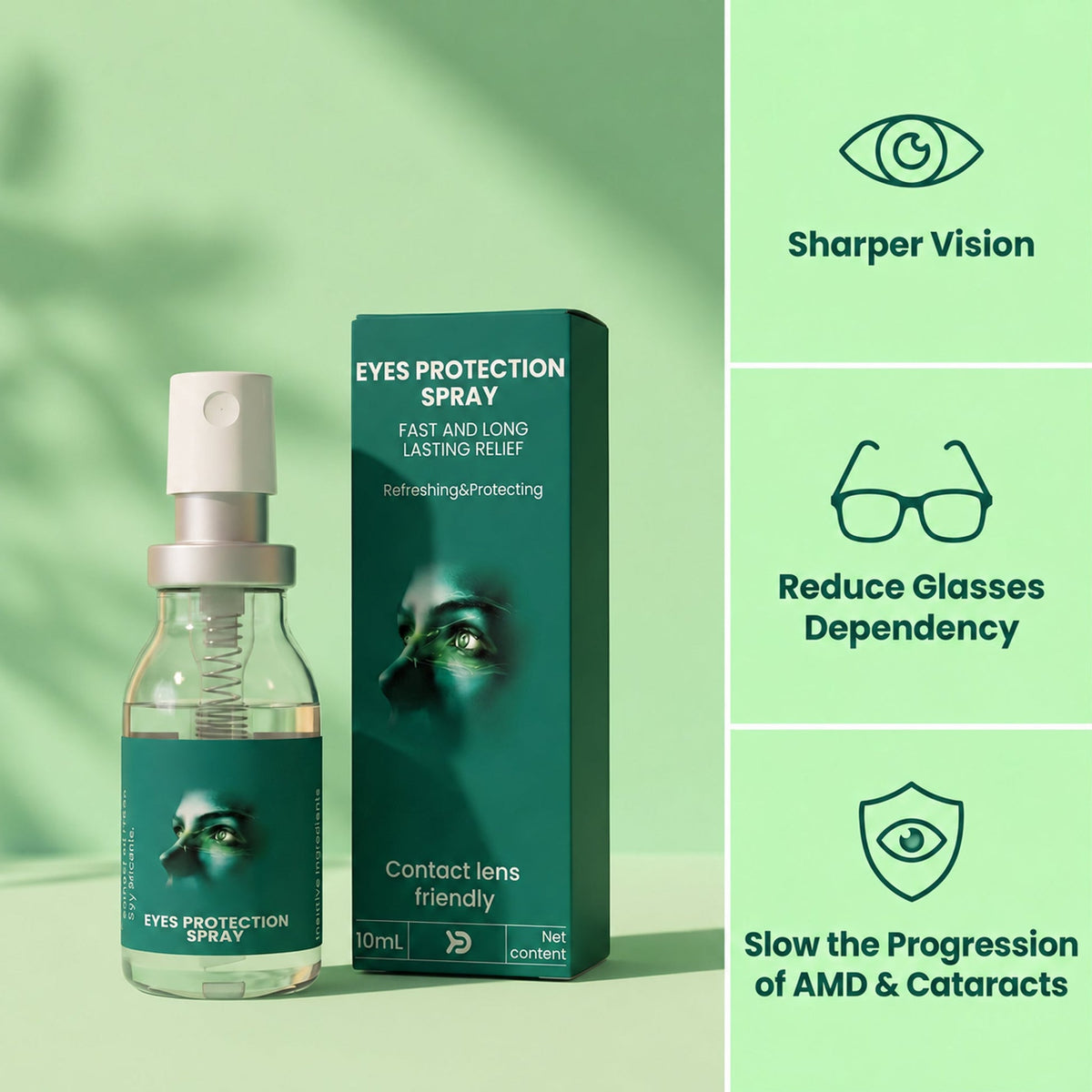 🎀Eye Spray Moisturizing Liquid – Quick Absorbing Moisturizing Eyelid Cleanser