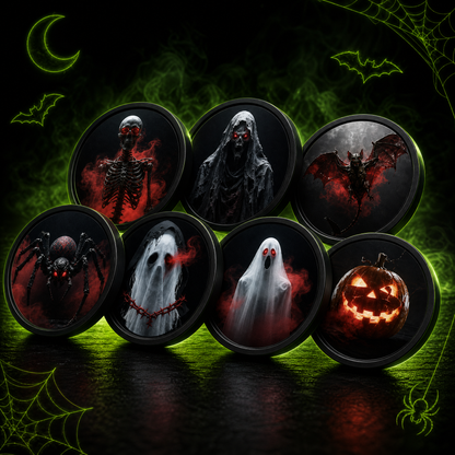 ❤️Halloween Car Projector – 7 Spooky Scenes, USB Plug & Play