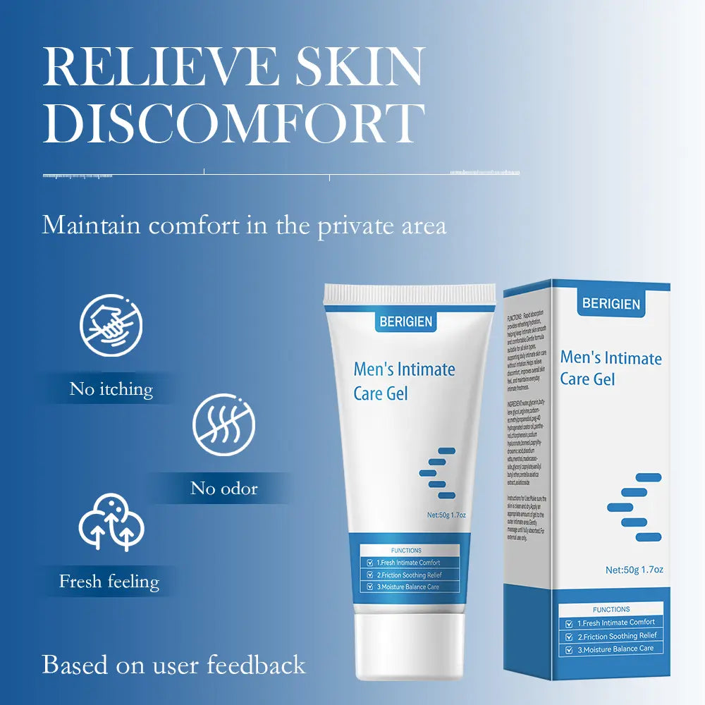 🎀Men's Intimate Care Gel – Stay Fresh for a Long Time