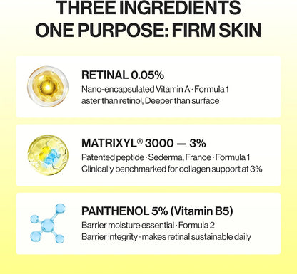 🎀The Vita-A Retinal Shot Tightening Dual Cream – 0.05% Retinal, 3% Matrixyl, 5% Panthenol