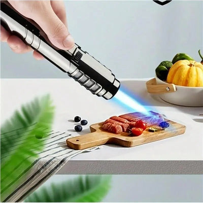 ❤️1800°C Windproof Butane Torch – Powerful Blue Flame
